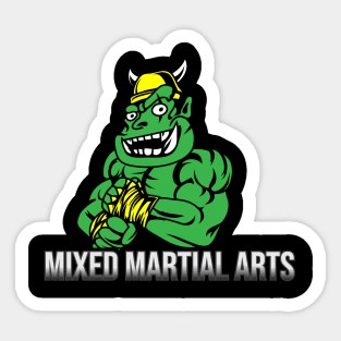 ORC MMA Fighter design Sticker